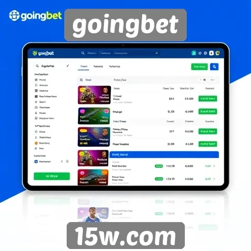 Facilidade de uso da interface do goingbet